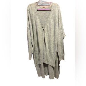 FREE PEOPLE TGIF HIGH LOW CARDIGAN